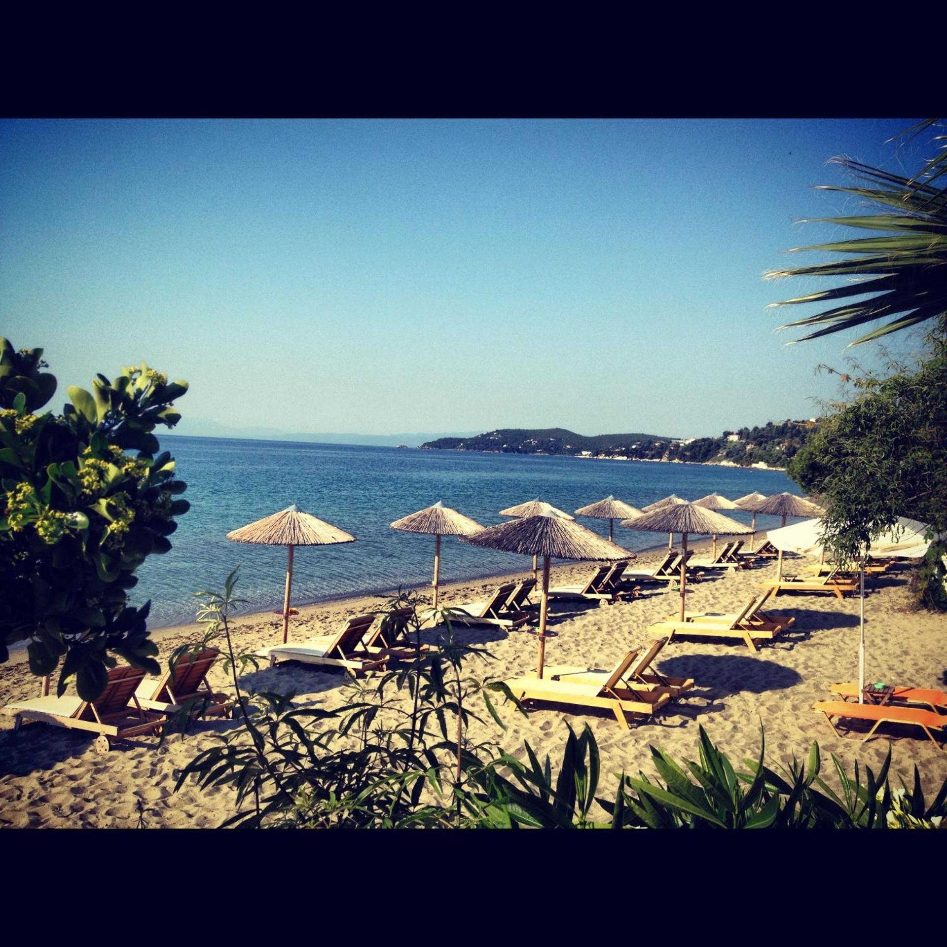 Angeliki Beach Hotel Megali Ammos  Exteriér fotografie