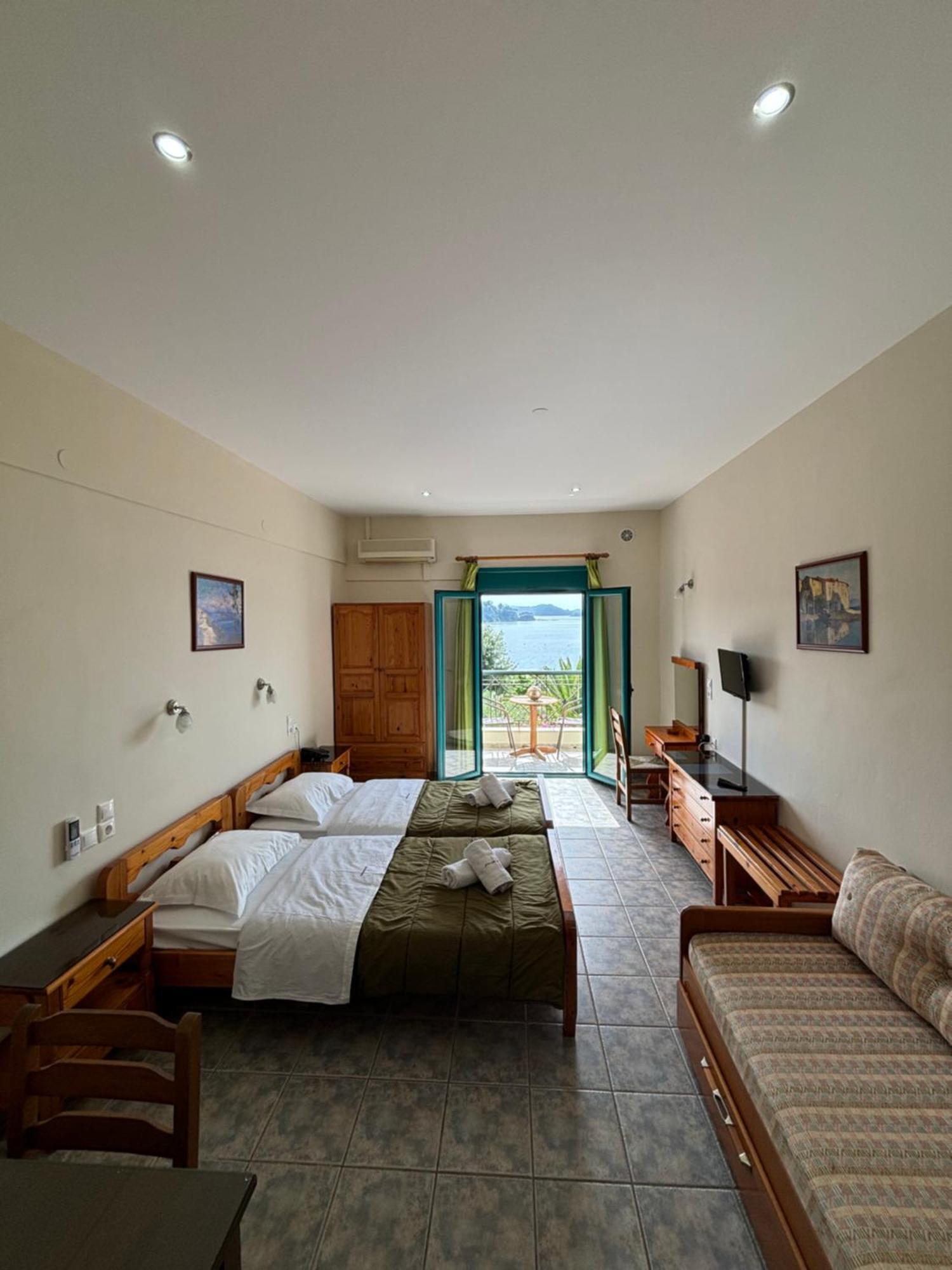 Angeliki Beach Hotel Megali Ammos  Exteriér fotografie