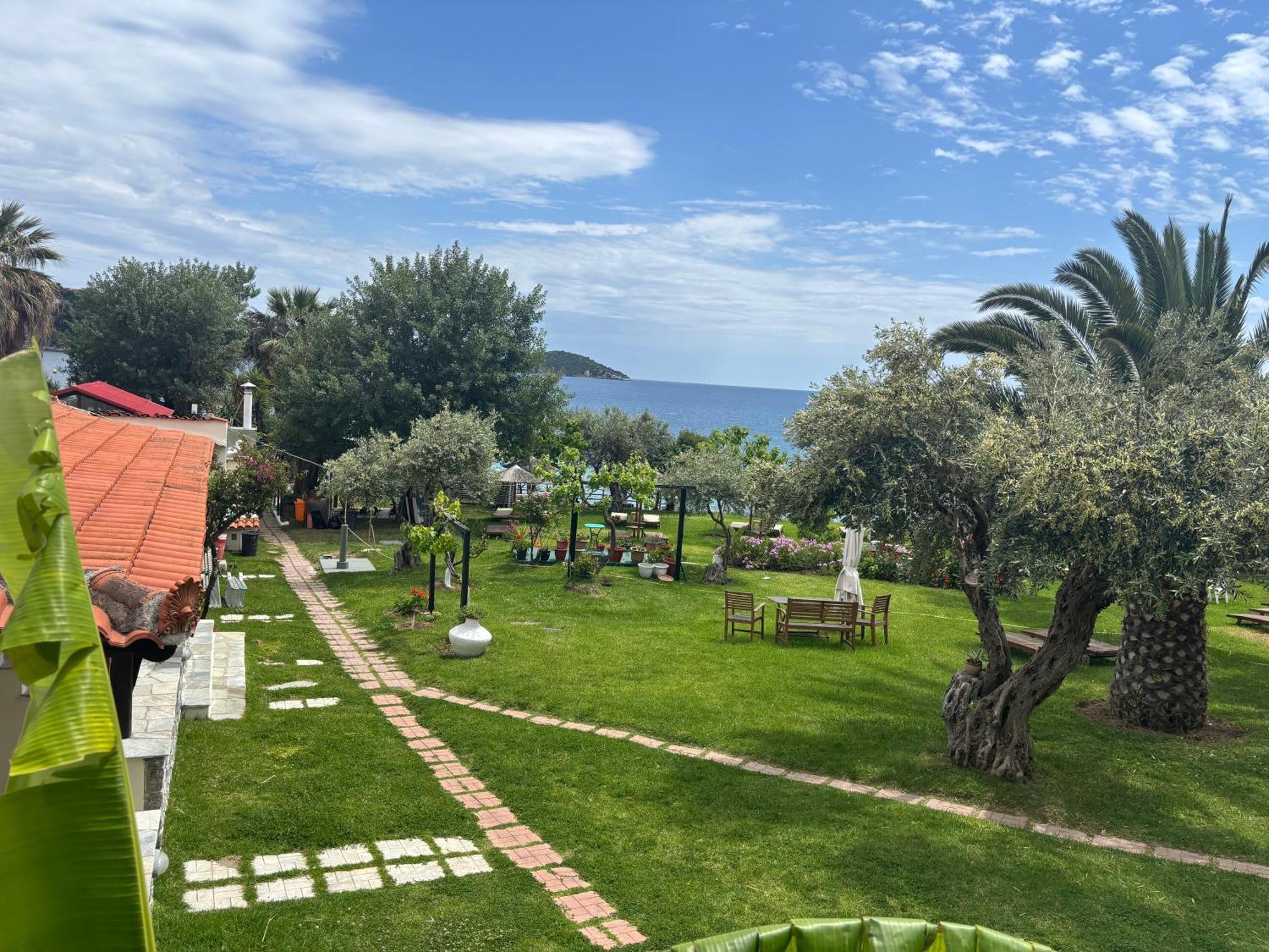 Angeliki Beach Hotel Megali Ammos  Exteriér fotografie