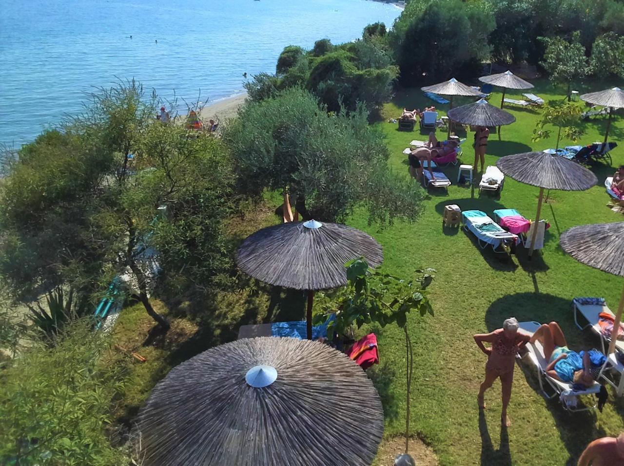Angeliki Beach Hotel Megali Ammos  Exteriér fotografie